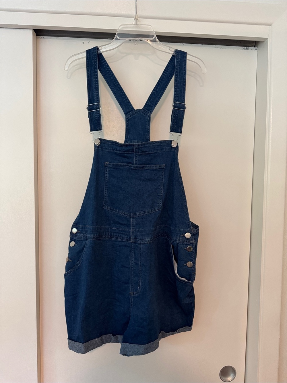 Denim Short Overalls 2XL
